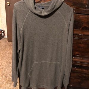 Torrid tunic sweater olive green